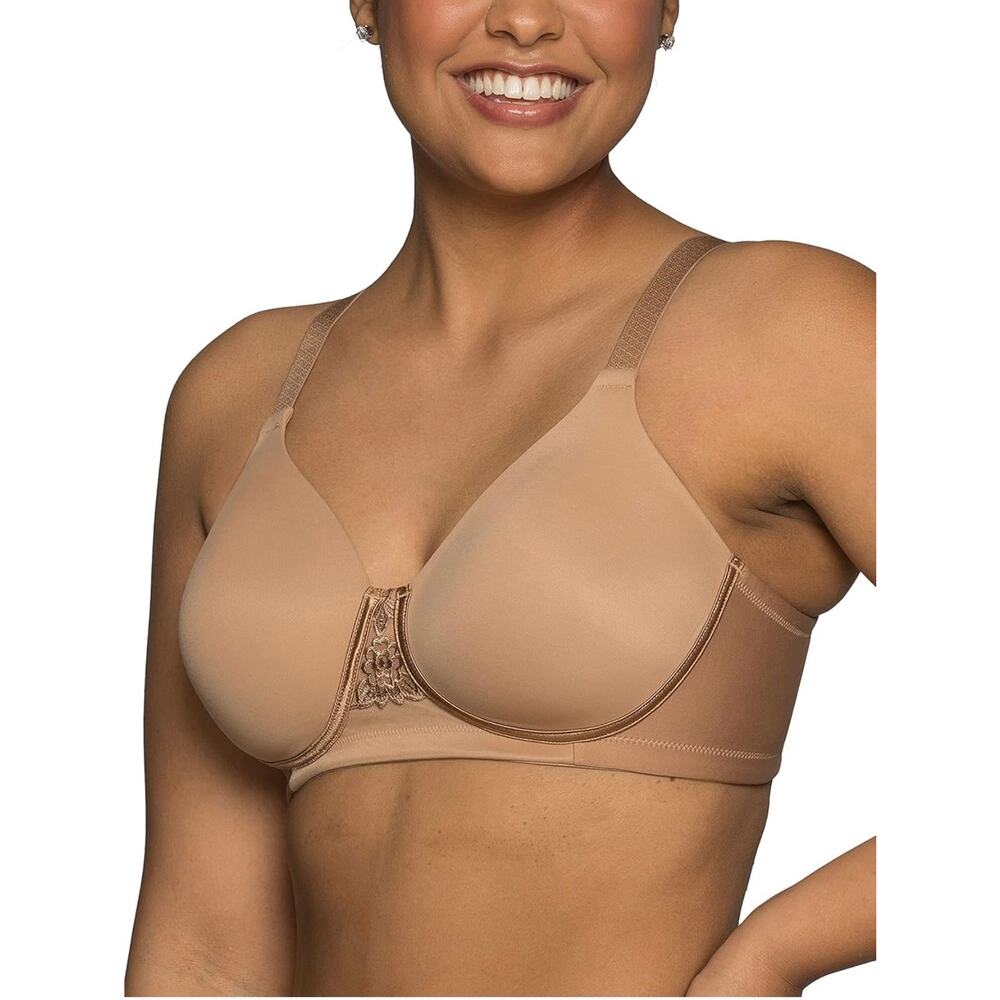Set of 2 Vanity Fair Full Figure Back Smoothing Bra, Lightly Lined Cups 36DD